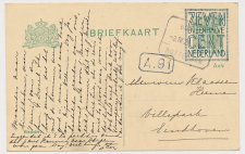 Treinblokstempel : Boxtel - Rotterdam V 1921 