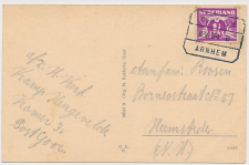 Treinblokstempel : Bentheim - Arnhem D 1934 ( Hengevelde )