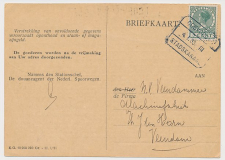 Treinblokstempel : Coevorden - Stadskanaal III 1933             
