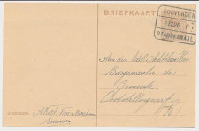 Treinblokstempel : Coevorden - Stadskanaal II 1926              