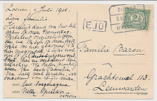 Treinblokstempel : Dieren - Apeldoorn I 1915 ( Loenen )