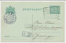 Treinblokstempel : Delfzijl - Zuidbroek II 1910