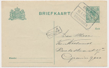 Treinblokstempel : Delfzijl - Groningen III 1918 (Eekwerd )