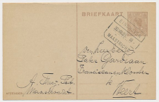 Treinblokstempel : Eindhoven - Maastricht III 1923 ( Maasbracht)