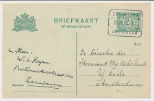 Treinblokstempel : Enkhuizen - Amsterdam D 1915 ( Zaandam )