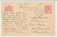 Treinblokstempel : Enkhuizen - Amsterdam D 1919