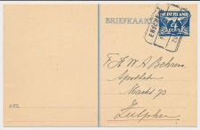 Treinblokstempel : Enschede - Zutphen C 1937 ( Goor )