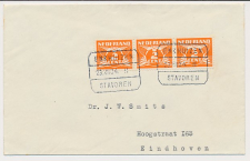 Treinblokstempel : Enkhuizen - Stavoren II 1934