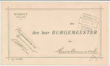 Treinblokstempel : Goudswaard - Krooswijk III 1923