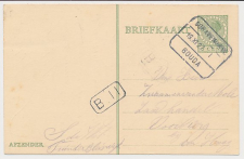 Treinblokstempel : s Gravenhage - Gouda I 1927 ( Bleiswijk )