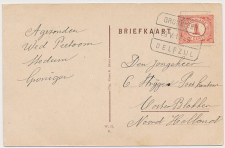 Treinblokstempel : Groningen - Delfzijl D 1917 ( Stedum )