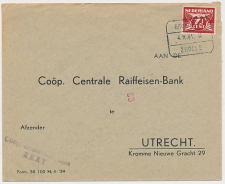 Treinblokstempel : Groningen - Zwolle D 1941 ( Eext )