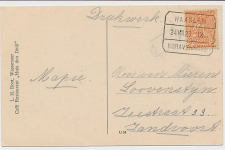 Treinblokstempel : Haarlem - s Gravenhage IX 1923 ( Wassenaar )