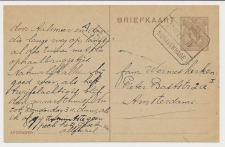 Treinblokstempel : Naaldwijk - s Gravenhage III 1923 