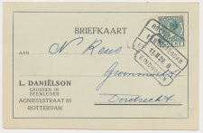 Treinblokstempel : Rotterdam - Eindhoven B 1928 