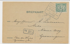 Treinblokstempel : Stadskanaal - Assen A 1916 ( Gieten )