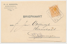 Treinblokstempel : Stadskanaal - Winschoten 1 1926 (Oude Pekela)
