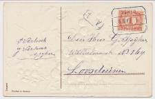 Treinblokstempel : Venlo - Rotterdam I 1916 
