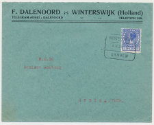 Treinblokstempel : Winterswijk - Arnhem C 1926 
