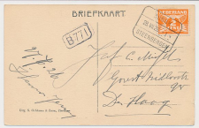 Treinblokstempel : Burgh - Steenbergen I 1926 ( Haamstede )
