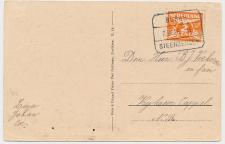 Treinblokstempel : Burgh - Steenbergen II 1925 ( Renesse )