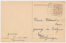 Treinblokstempel : Domburg - Middelburg B 1925