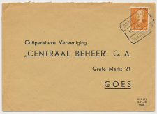 Treinblokstempel : Dordrecht - Vlissingen III 1949