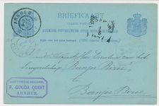 Firma briefkaart Arnhem 1897 - Boekhandel