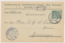 Briefkaart Assen 1910 - Landbouwersbond