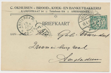 Firma briefkaart Amersfoort 1907 - Brood- Koek- Banketbakkerij