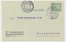 Firma briefkaart Appingedam 1911 - Bronsmotorenfabriek