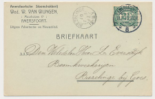 Firma briefkaart Amersfoort 1913 - Stoomdrukkerij