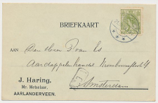 Firma briefkaart Aarlanderveen 1919 - Metselaar