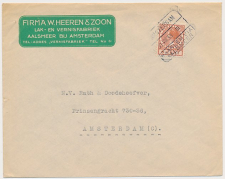 Firma envelop Aalsmeer 1933 - Lak- Vernisfabriek