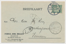 Firma briefkaart Blerick Venlo 1909 - IJzergieterij