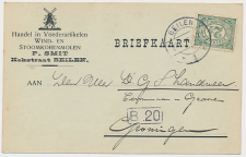 Firma briefkaart Beilen 1910 - Wind- Stoomkorenmolen