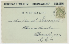 Firma briefkaart Bussum 1917 - Boomkweeker