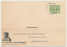 Firma briefkaart Bussum 1939 - Radiatorenfabriek - Kat
