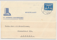 Firma briefkaart Bussum 1938 - Radiatorenfabriek - Kat