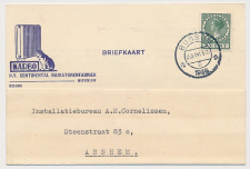 Firma briefkaart Bussum 1936 - Radiatorenfabriek - Kat