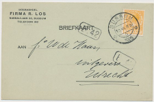 Firma briefkaart Bussum 1925 - Boekhandel