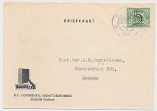Firma briefkaart Bussum 1941 - Radiatorenfabriek - Kat