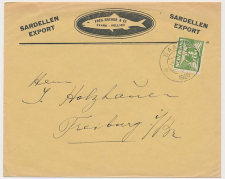 Firma envelop Baarn 1926 - Sardellen Export
