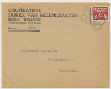 Firma envelop Bedum 1944 - Coop. Fabriek van Melkproducten