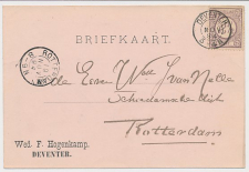 Firma briefkaart Deventer 1894 - F. Hogenkamp