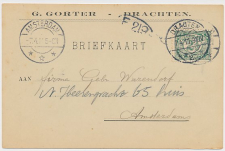Firma briefkaart Drachten 1911 - G. Gorter
