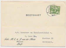 Firma briefkaart Delft 1939 - IJzerwaren