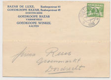 Firma briefkaart Doetinchem 1939 - Bazar de Luxe