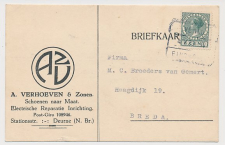 Firma briefkaart Deurne 1933 - Schoenen