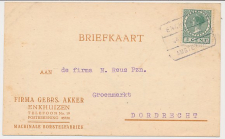 Firma briefkaart Enkhuizen 1931 - Machinale Borstelfabriek
